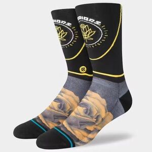 STANCE Men’s Golden State Warriors Light Cushion Crew Height Socks - GSW CE 2023
